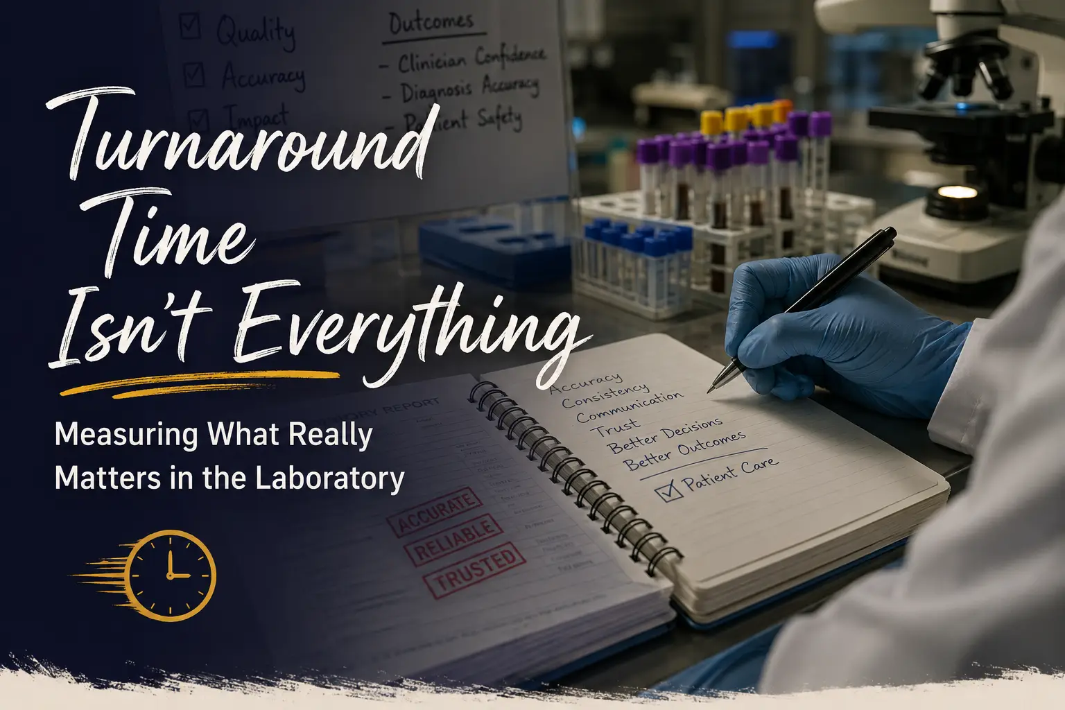 Turnaround Time Isn't Everything — Measuring What Really Matters in the Laboratory